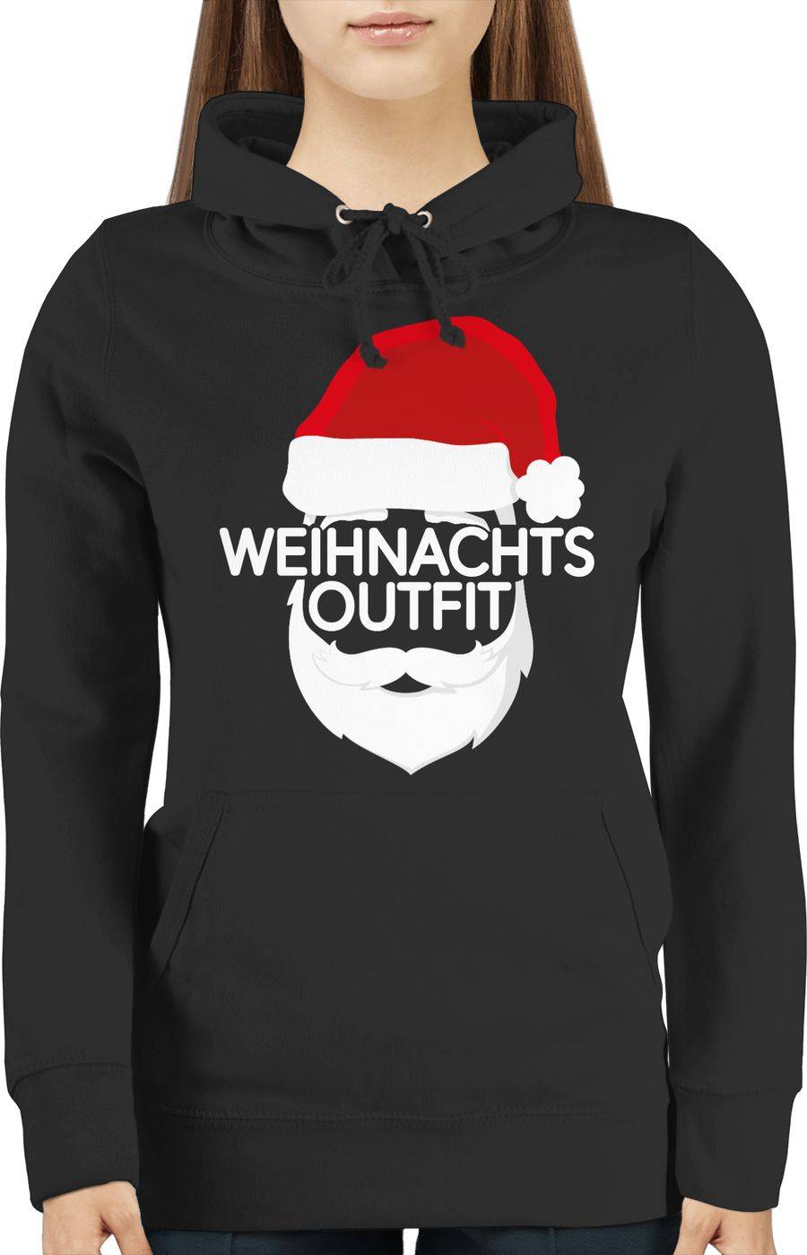 Shirtracer Weihnachtsoutfit Mit Weihnachtsmütze Shirts & Mehr Shirtracer
