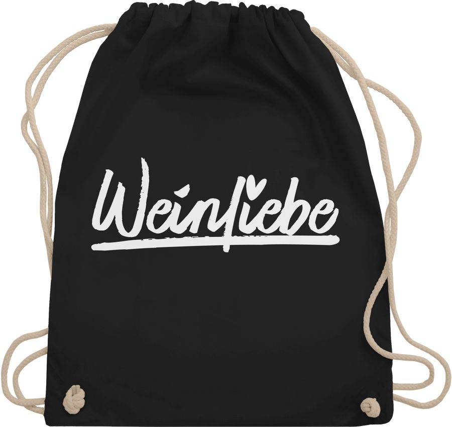 Shirtracer Weinliebe Schriftzug - weiß Shirts & Mehr Shirtracer