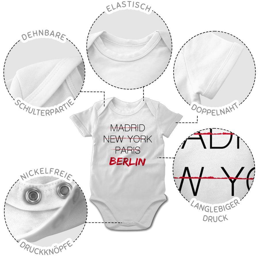 Shirtracer Weltstadt Berlin: T-Shirt Gym Bag Shirtracer