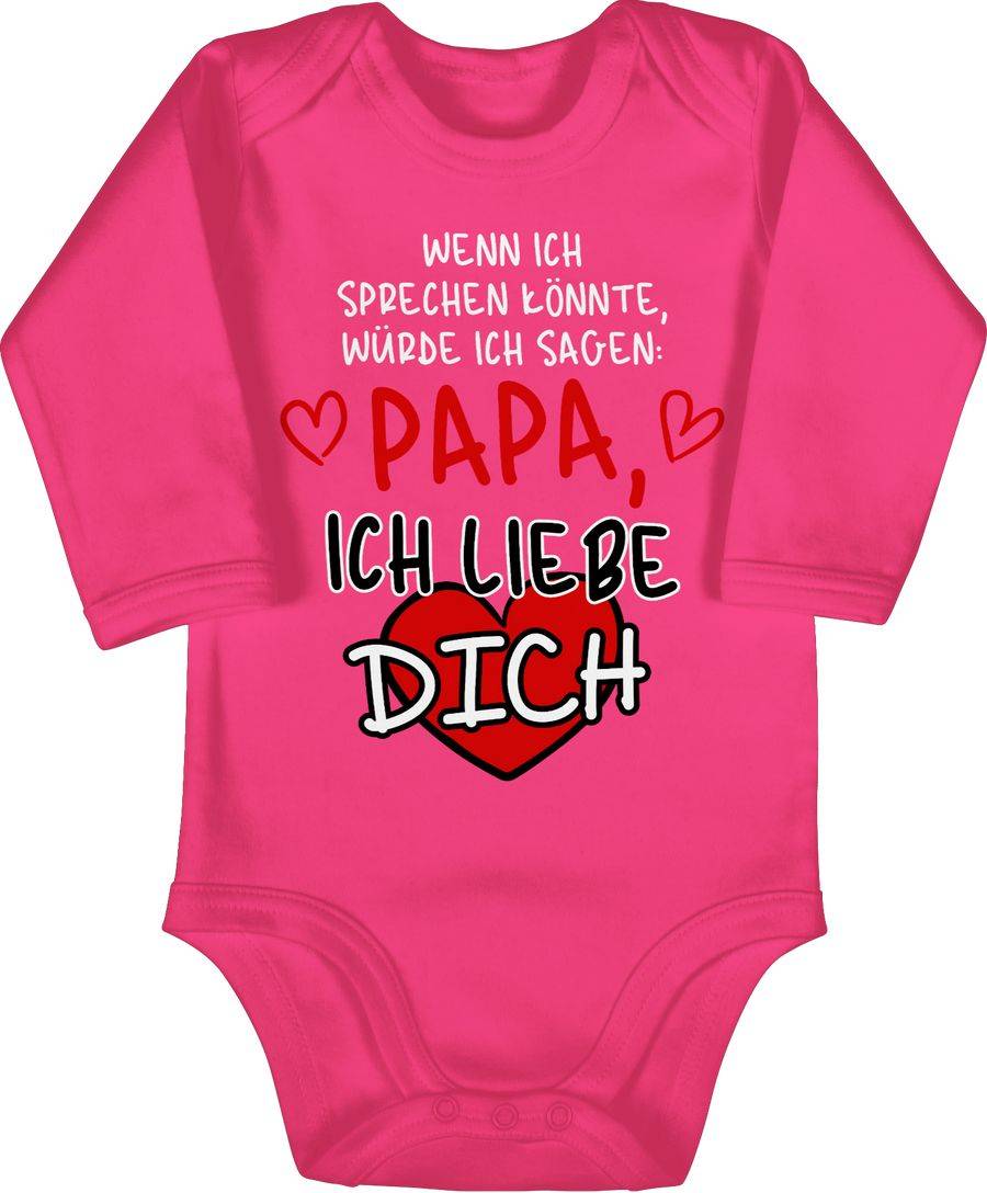 Shirtracer Wenn ich sprechen könnte, würde ich sagen: Papa, ich liebe dich weiß Shirts & Shirtracer