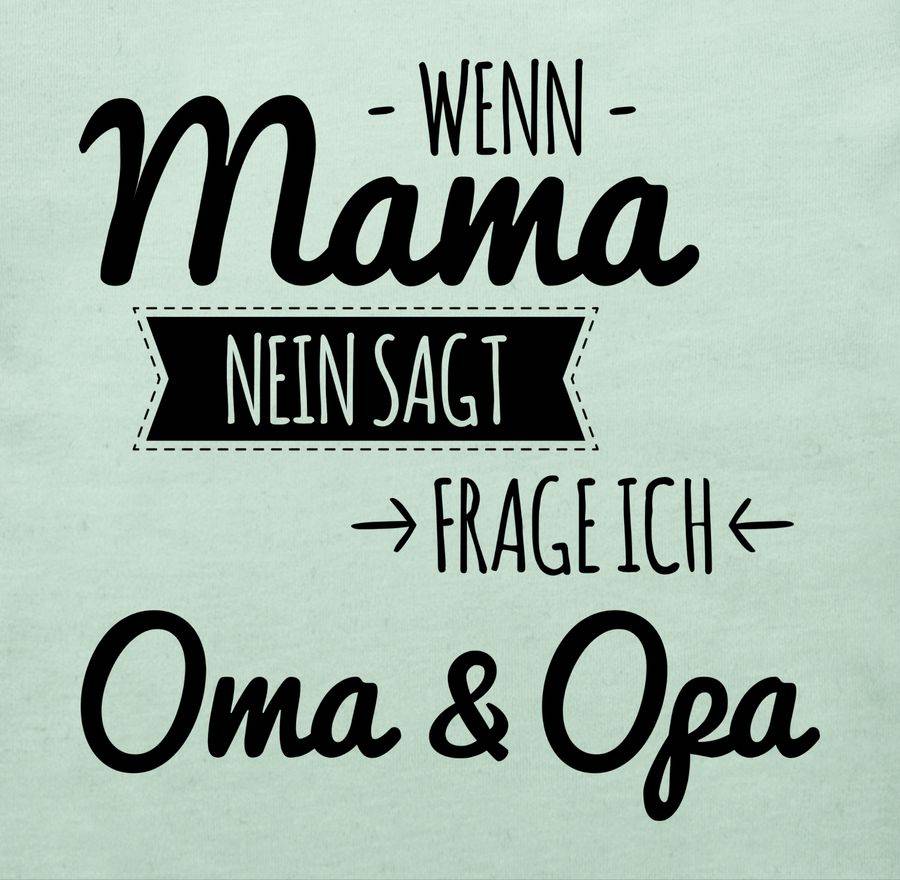 Shirtracer Wenn Mama Nein Sagt Frag Ich Oma Und Opa Shirts & Mehr Shirtracer