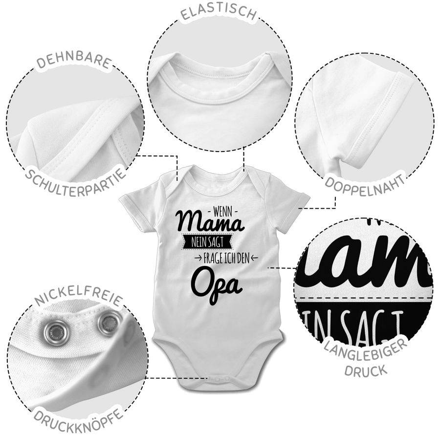 Shirtracer Wenn Mama Nein Sagt Frag Ich Opa Shirts & Mehr Shirtracer