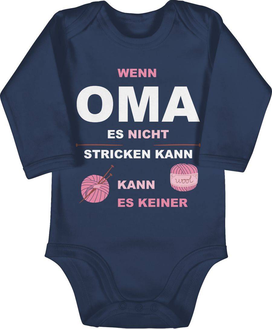 Shirtracer Wenn Oma es nicht stricken kann kann es keiner Shirts & Mehr Shirtracer