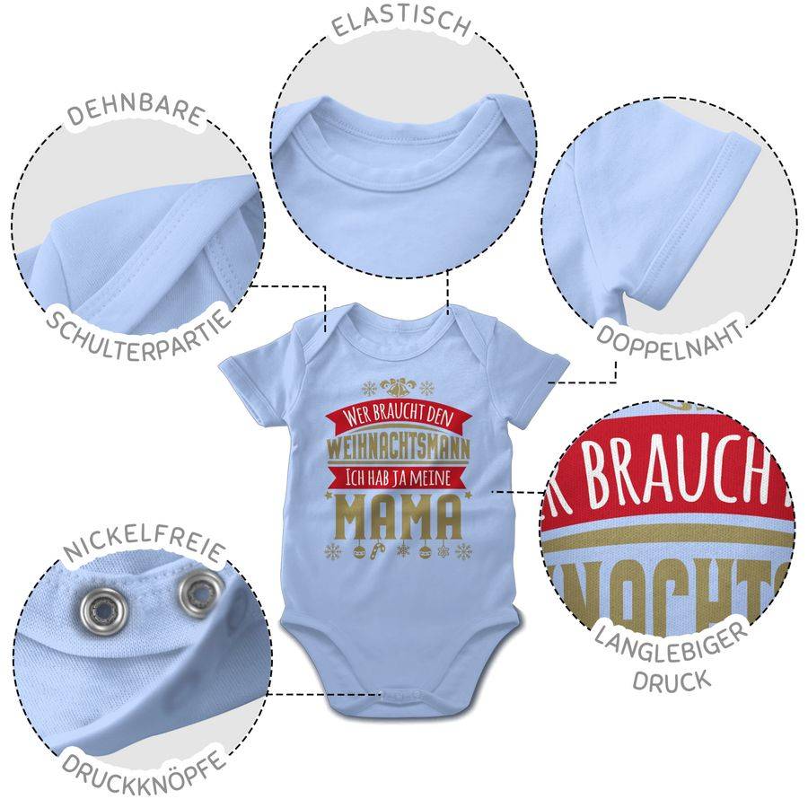 Shirtracer Wer Braucht Den Weihnachtsmann - Mama Shirts & Mehr Shirtracer
