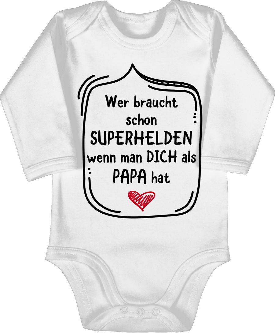 Shirtracer Wer braucht schon Superhelden wenn man dich als Papa hat Shirts & Mehr Shirtracer