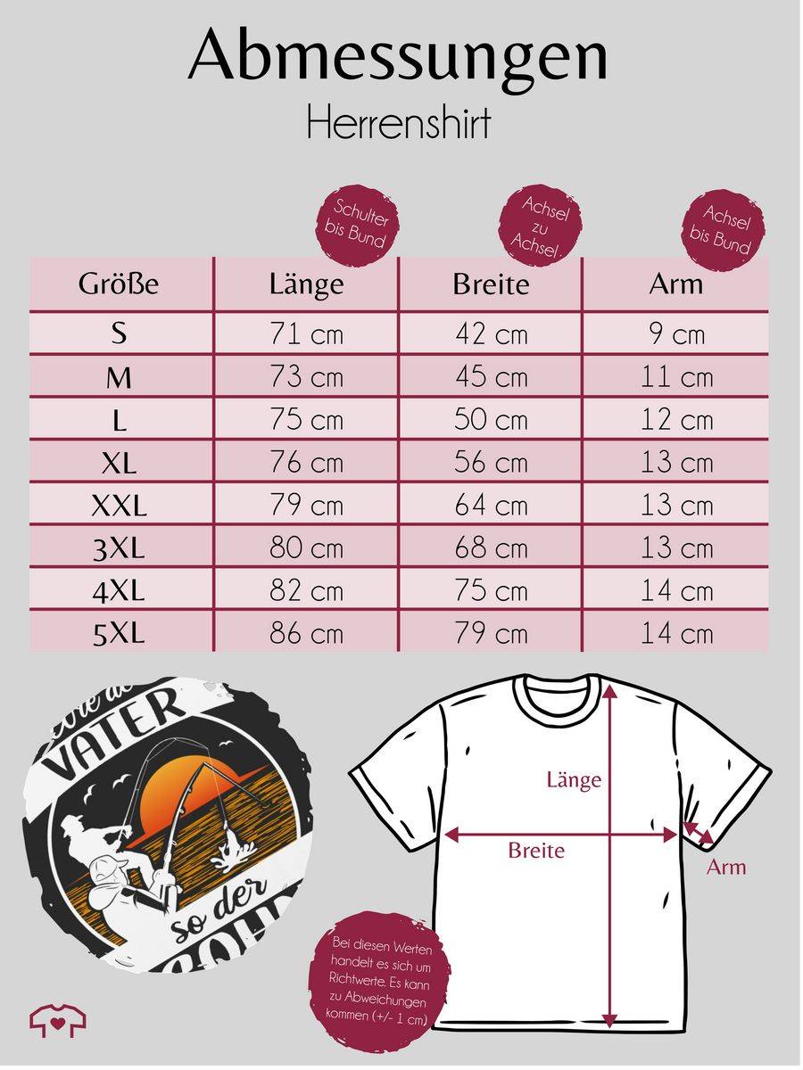 Shirtracer Wie Der Vater So Der Sohn - Angeln - Weiß/orange Shirts & Mehr Shirtracer