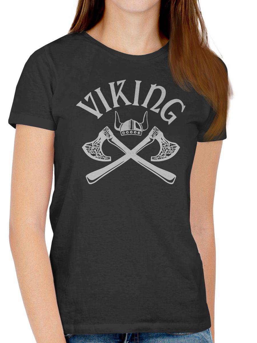 Shirtracer Wikinger Viking Nordmänner Odin Walhall Streitaxt Shirts & Mehr Shirtracer