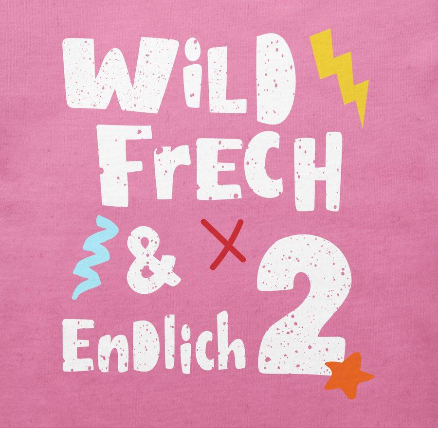 Shirtracer Wild Frech Und Endlich 2 - Zwei Jahre Wunderbar Shirts & Mehr Shirtracer