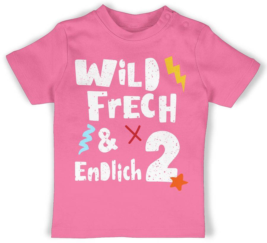 Shirtracer Wild frech und endlich 2 - Zwei Jahre Wunderbar Shirts & Mehr Shirtracer