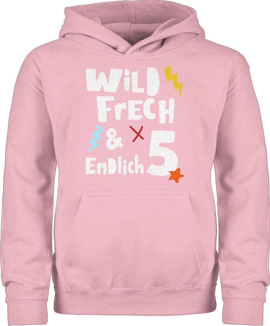 Shirtracer Wild frech und endlich 5 - Fünf Jahre Wunderbar: Tshirt Gym Bag Shirtracer