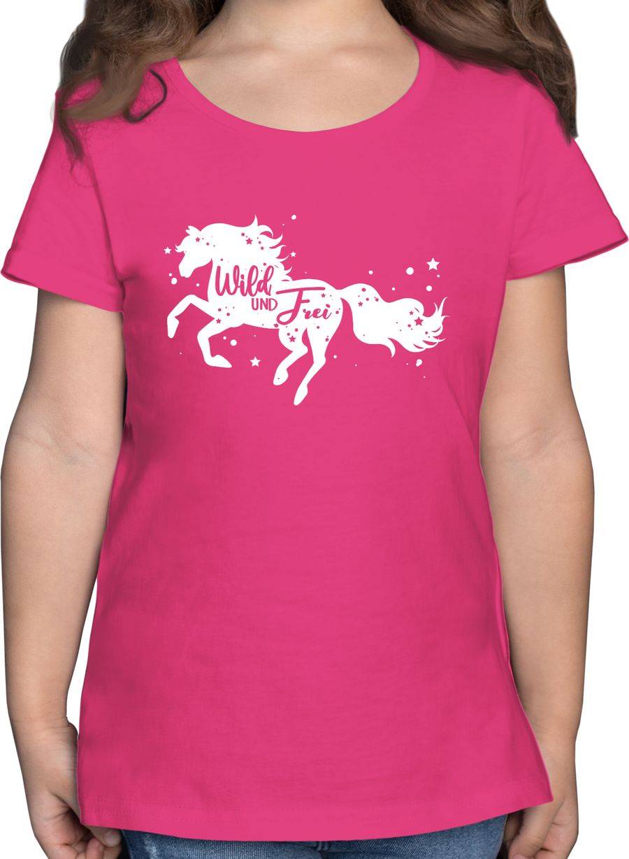 Shirtracer Wild und Frei Pferdemotiv Shirts & Mehr Shirtracer