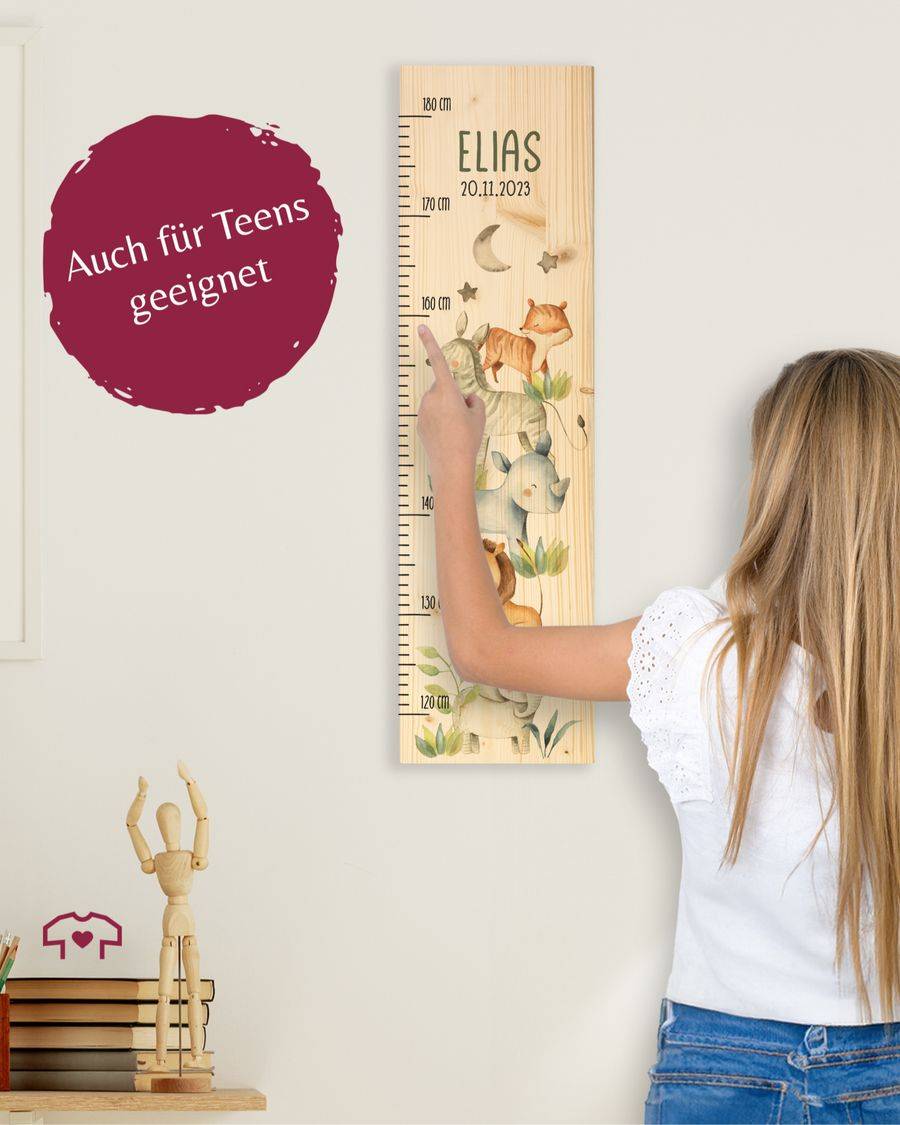 Shirtracer Wildtiere Löwe Elefant Zebra Nashorn Tiger Zootiere Kindermesslatte Shirts & M Shirtracer