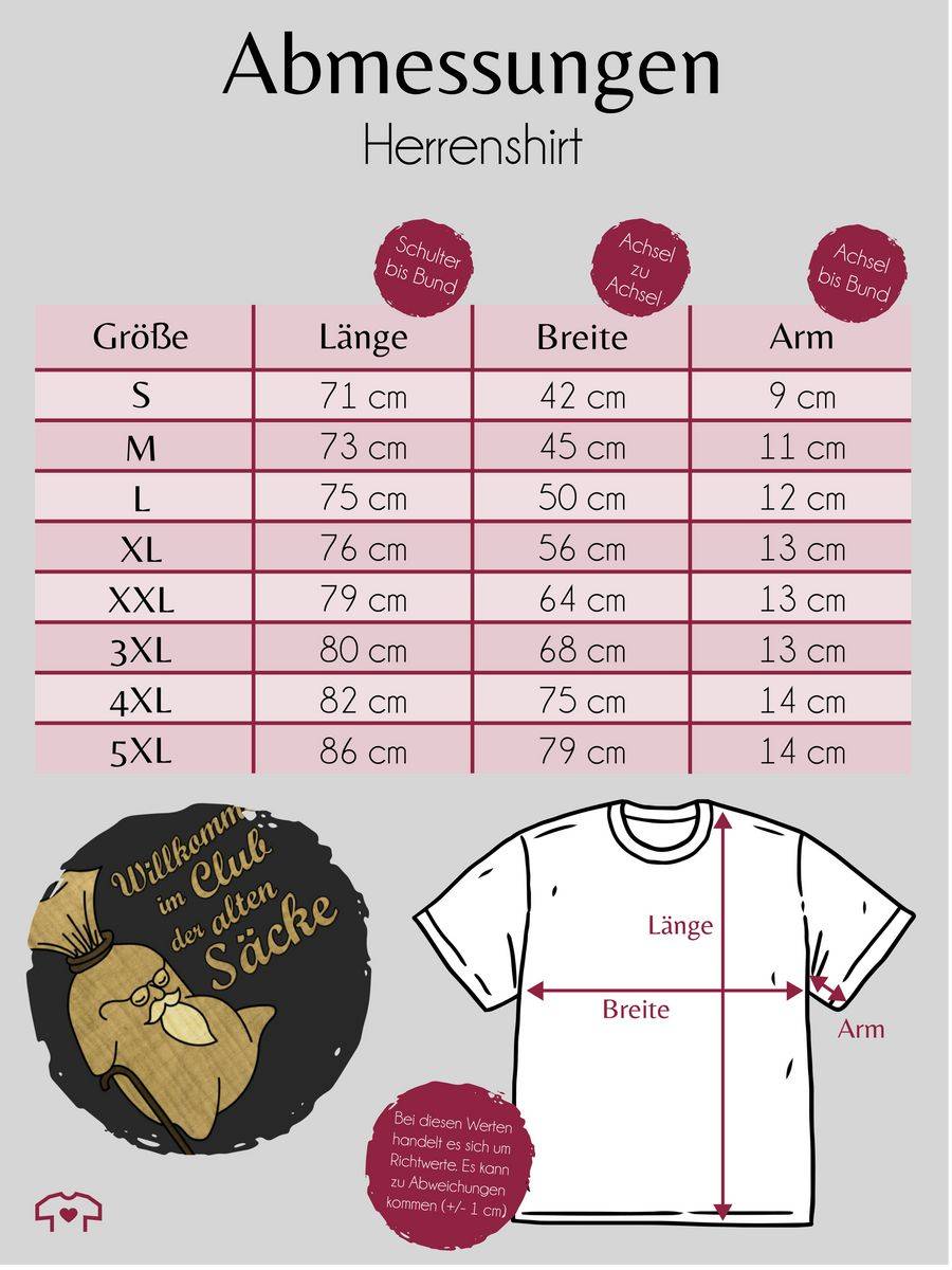 Shirtracer Willkommen Im Club Der Alten Säcke Shirts & Mehr Shirtracer