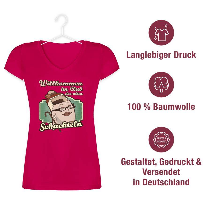 Shirtracer Willkommen Im Club Der Alten Schachteln Shirts & Mehr Shirtracer