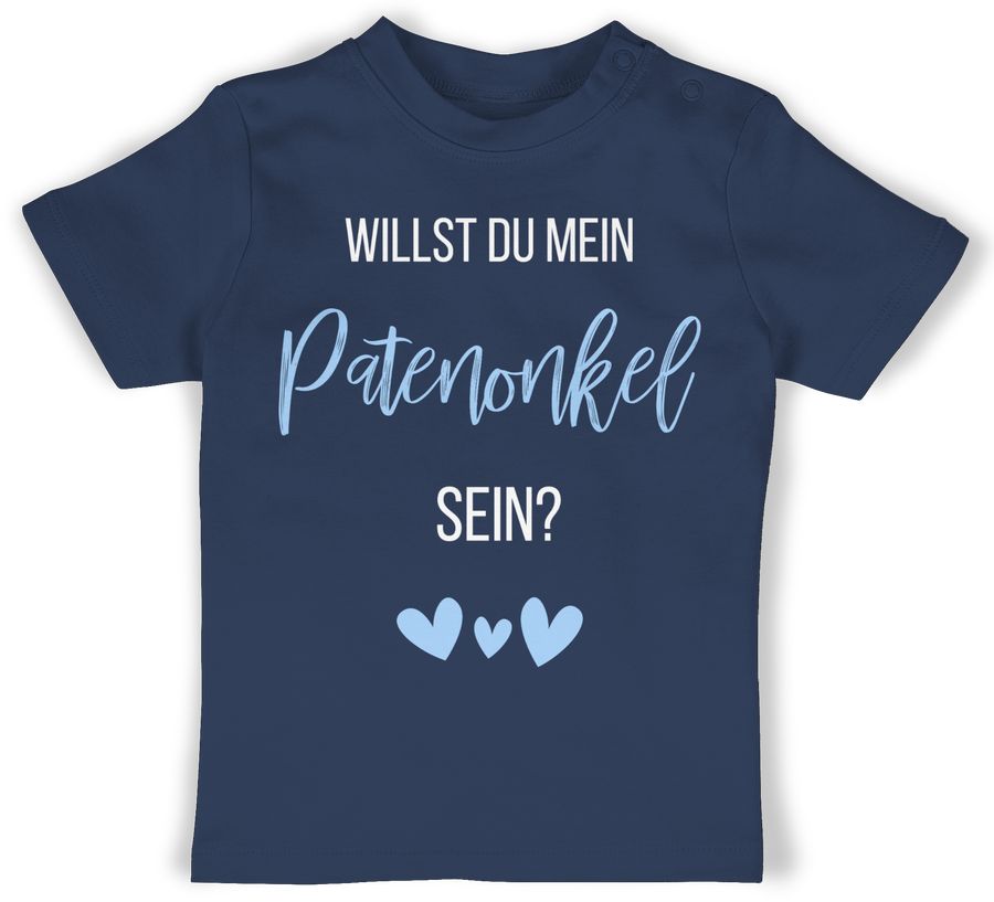Shirtracer Willst du mein Patenonkel sein? Babyblau Shirts & Mehr Shirtracer