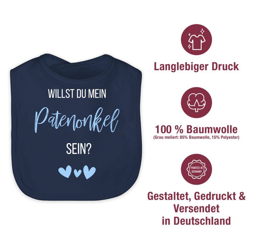 Shirtracer Willst Du Mein Patenonkel Sein? Babyblau Shirts & Mehr Shirtracer