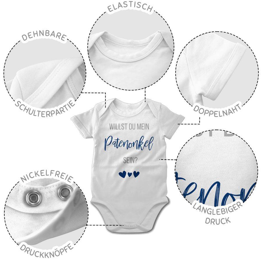 Shirtracer Willst Du Mein Patenonkel Sein? Marine Shirts & Mehr Shirtracer