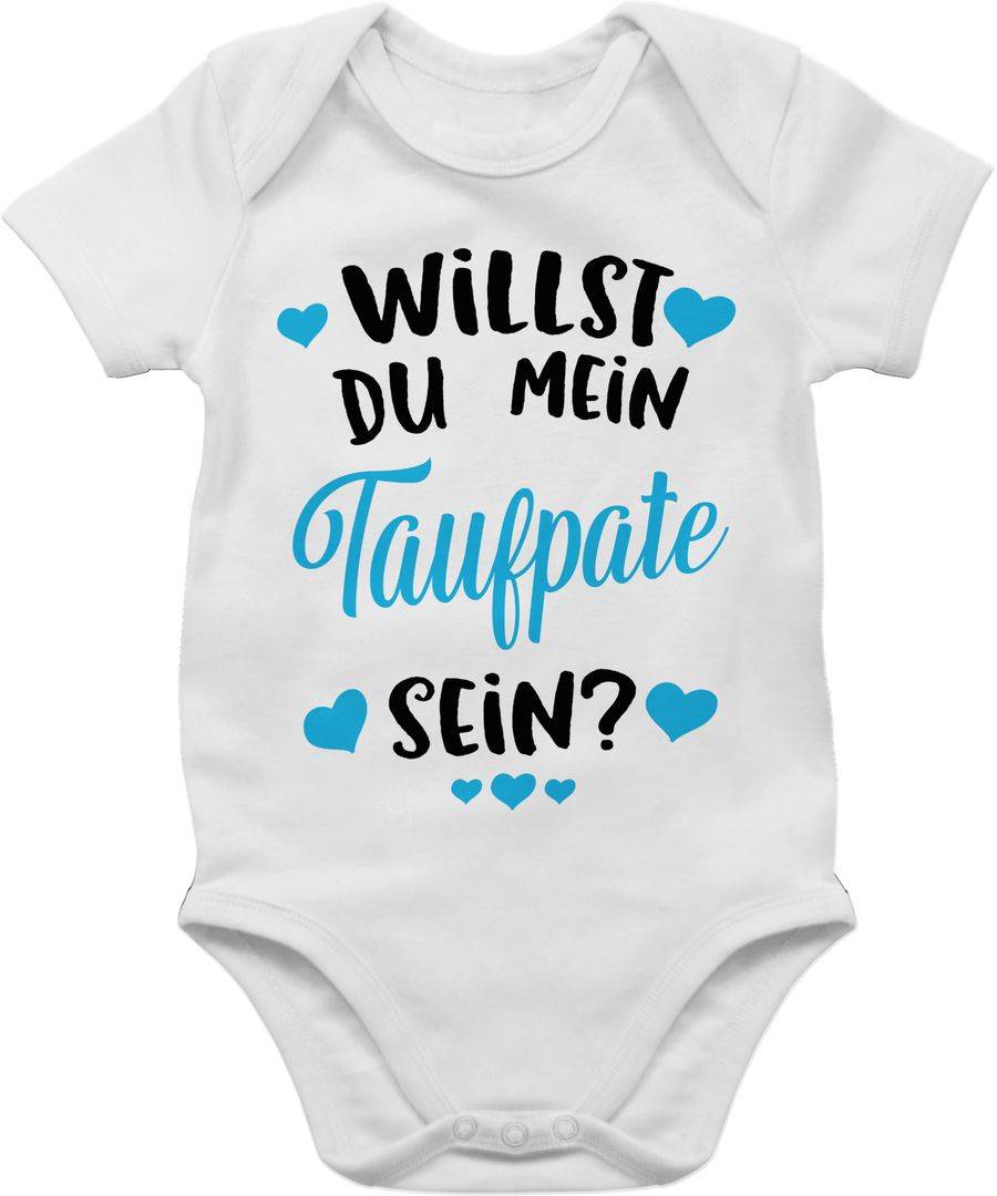 Shirtracer Willst du mein Taufpate sein? - hellblau: T-Shirt Rucksack Shirtracer