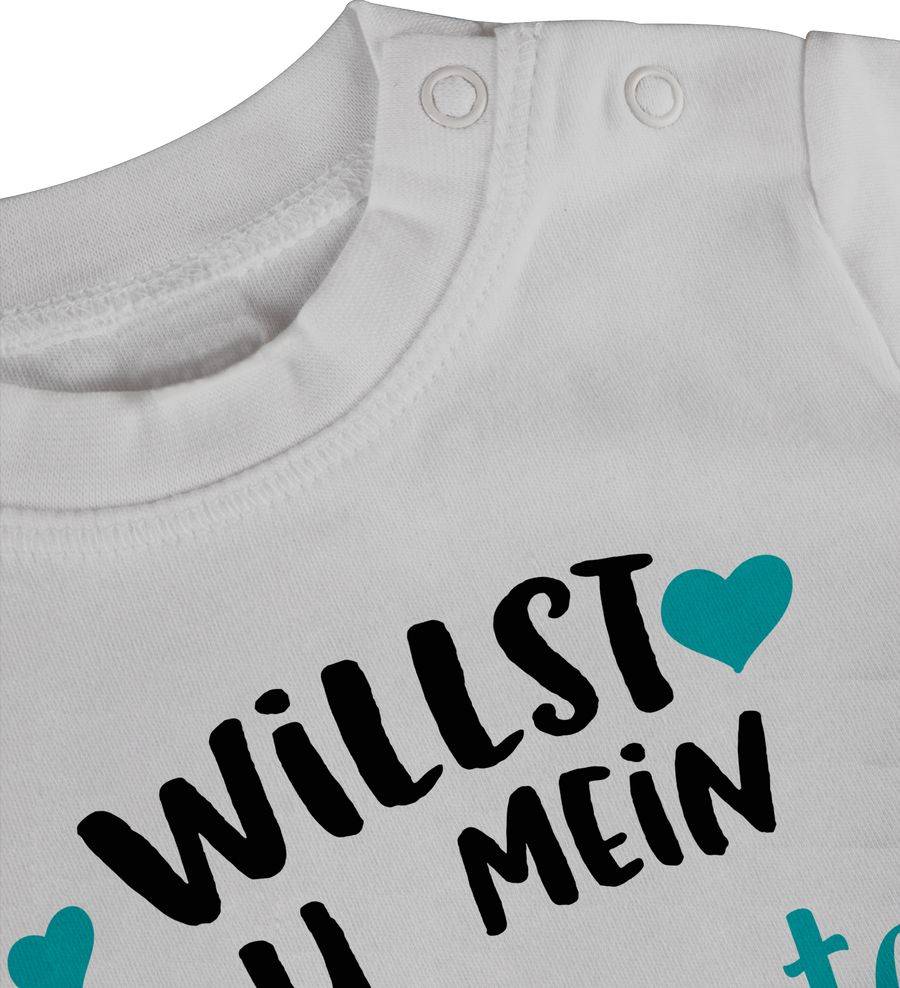 Shirtracer Willst Du Mein Taufpate Sein? - Türkis: T-Shirt Gym Bag Shirtracer