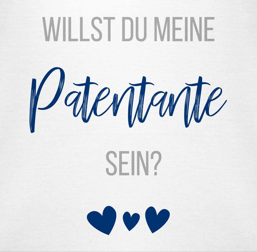 Shirtracer Willst Du Meine Patentante Sein? Marine: Tshirt Gym Bag Shirtracer