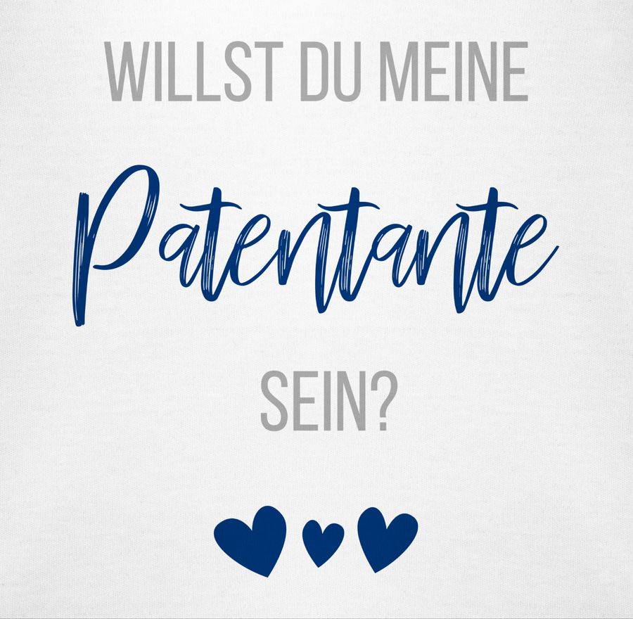 Shirtracer Willst Du Meine Patentante Sein? Marine: Tshirt Gym Bag Shirtracer