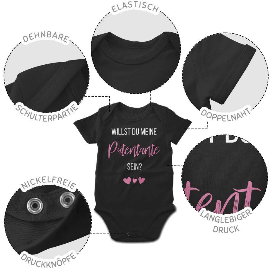 Shirtracer Willst Du Meine Patentante Sein? Rosa Shirts & Mehr Shirtracer