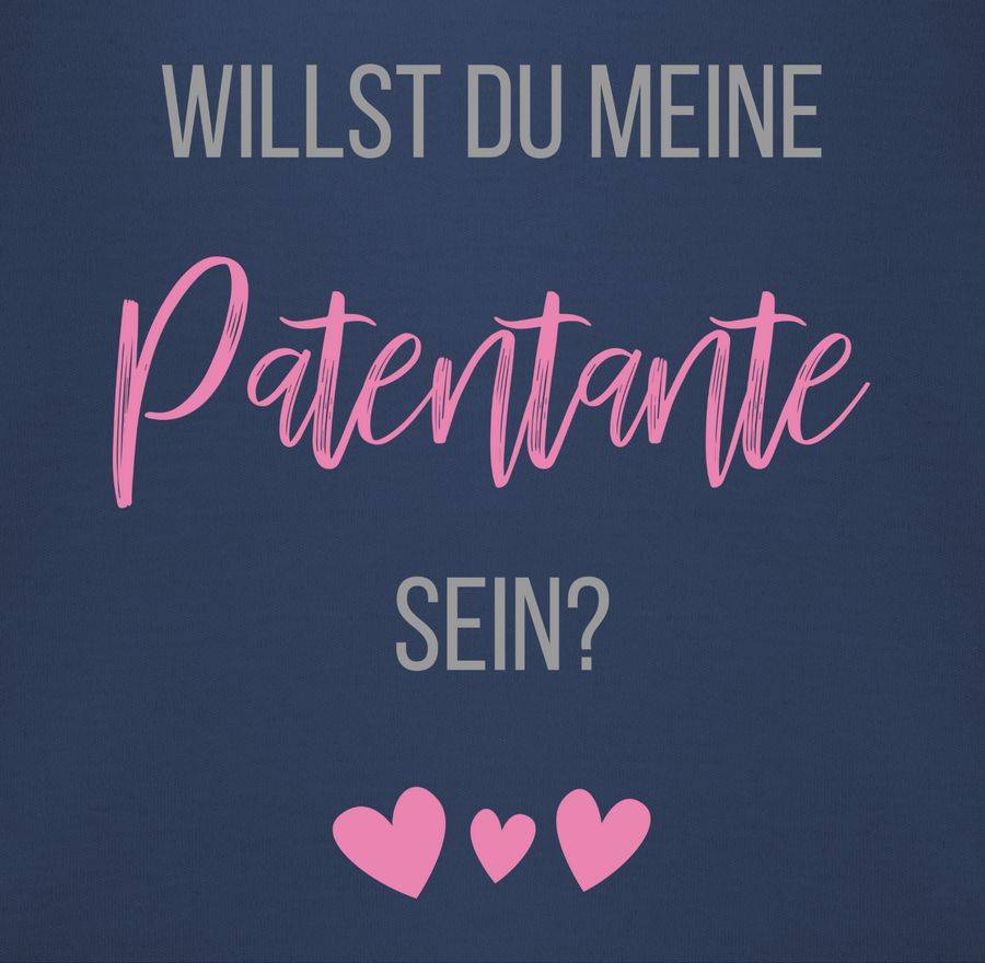 Shirtracer Willst Du Meine Patentante Sein: T-Shirt Rucksack Shirtracer