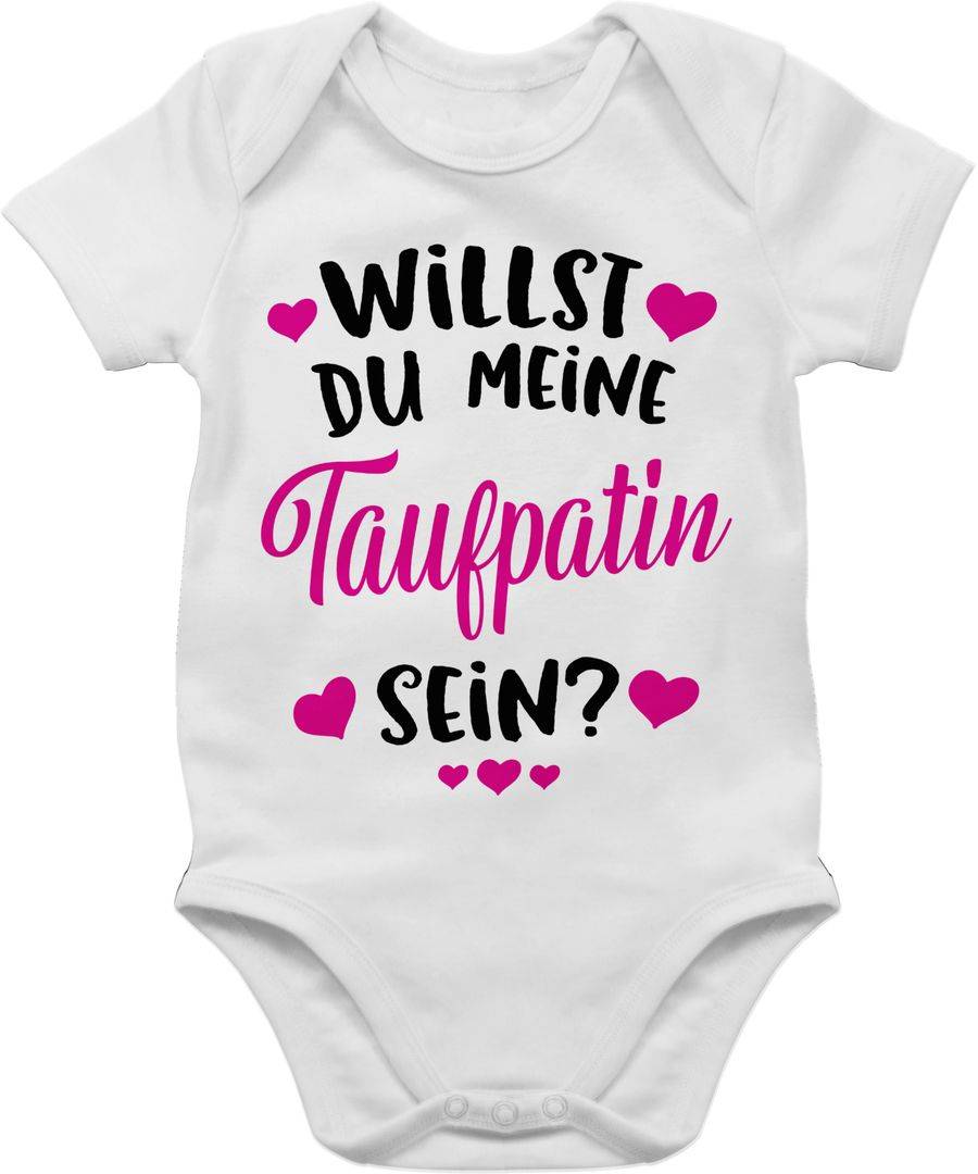 Shirtracer Willst du meine Taufpatin sein? - fuchsia: Tshirt Gym Bag Shirtracer