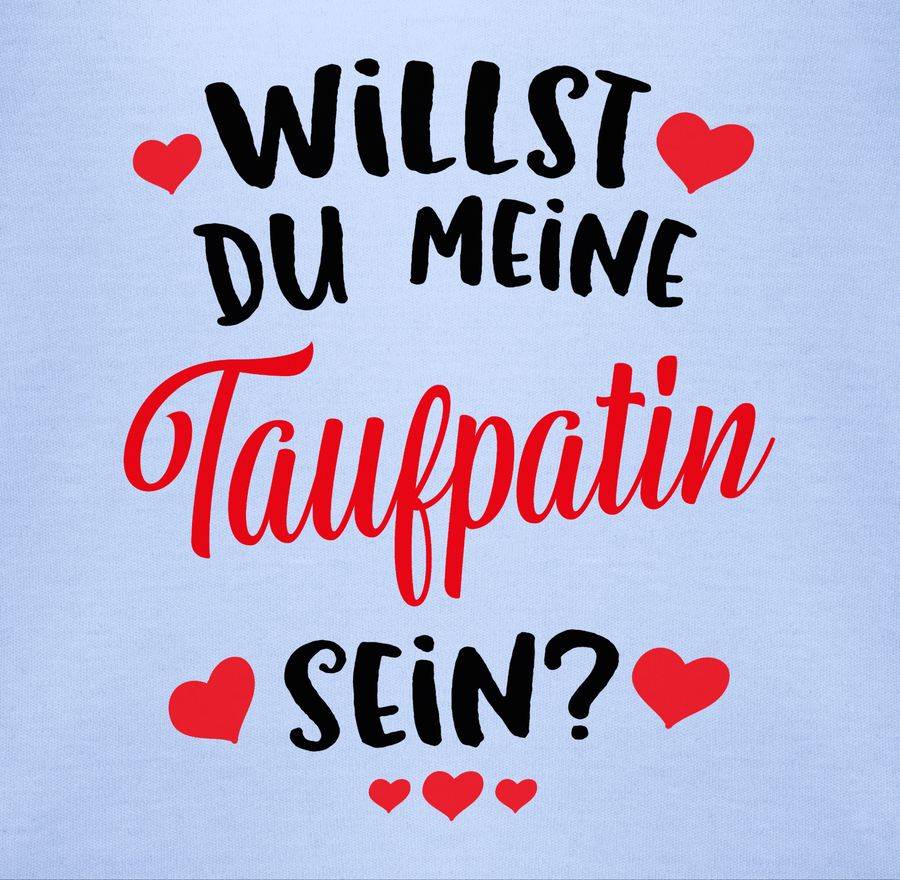 Shirtracer Willst Du Meine Taufpatin Sein? - Rot Shirts & Mehr Shirtracer