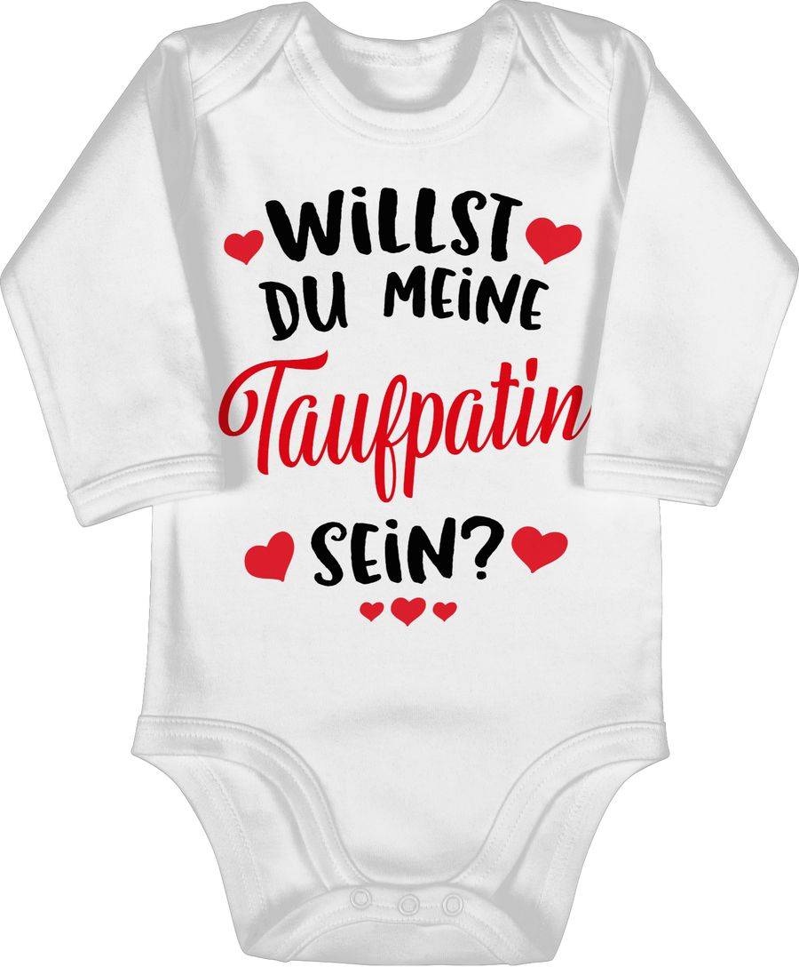 Shirtracer Willst du meine Taufpatin sein? - rot Shirts & Mehr Shirtracer