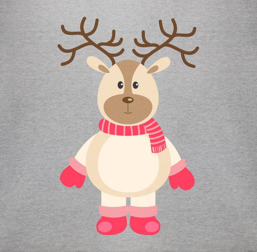 Shirtracer Winter Rentier Schal Mütze Shirts & Mehr Shirtracer