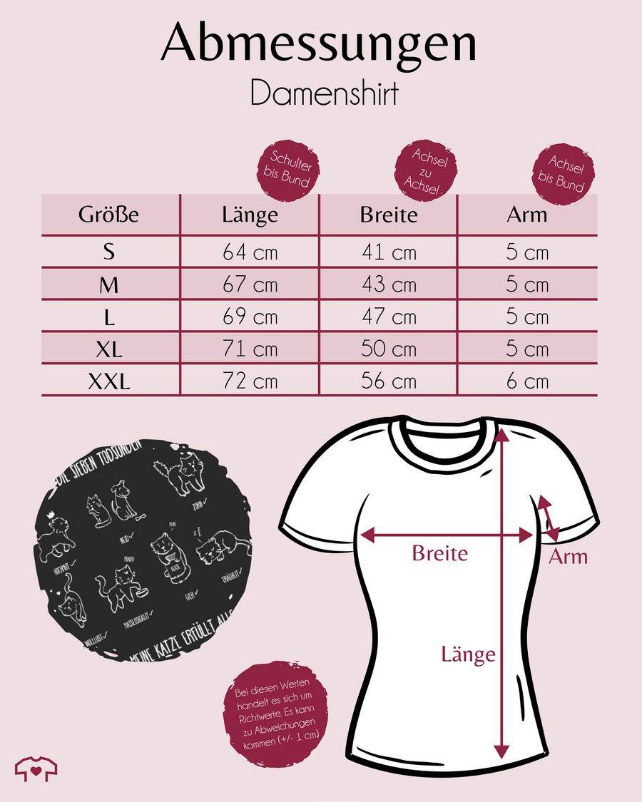 Shirtracer Witziges Katzenmotiv - Todsünden Shirts & Mehr Shirtracer