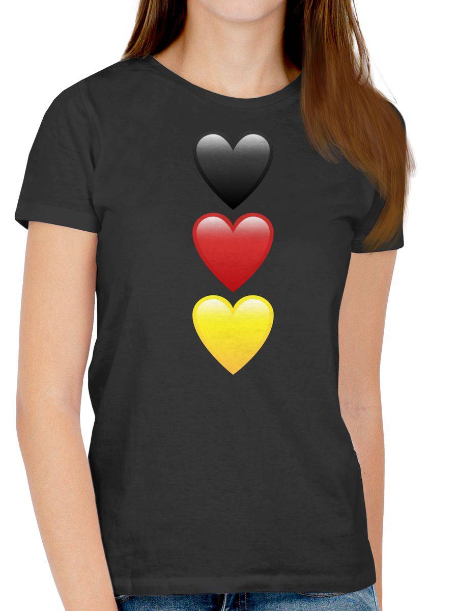 Shirtracer WM Deutschland Schwarz Rot Gold Shirts & Mehr Shirtracer