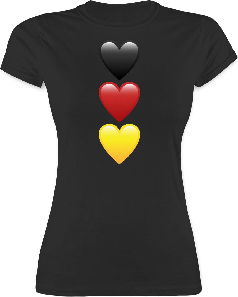 Shirtracer WM Deutschland Schwarz Rot Gold Shirts & Mehr Shirtracer