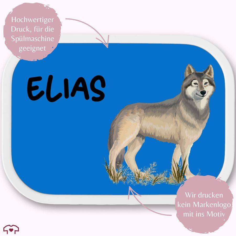 Shirtracer Wolf Wolfsmotiv Raubtier Wölfe Shirts & Mehr Shirtracer