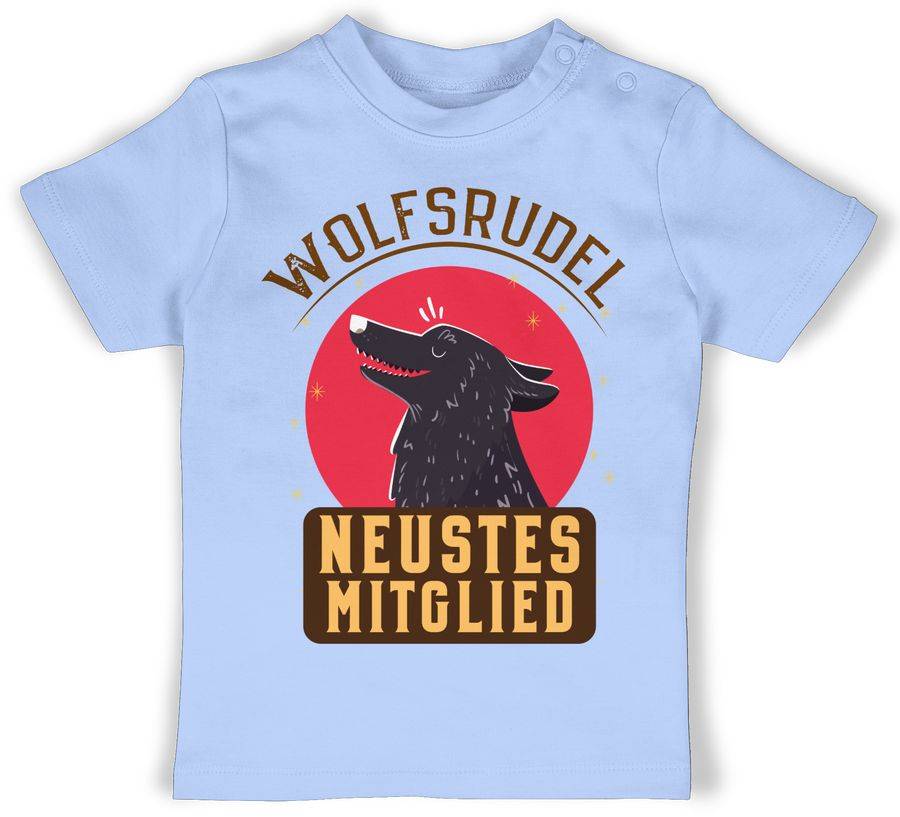 Shirtracer Wolfsrudel Neustes Mitglied: Tshirt Gym Bag Shirtracer