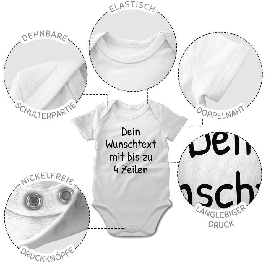 Shirtracer Wunschdruck Text Namen Shirts & Mehr Shirtracer