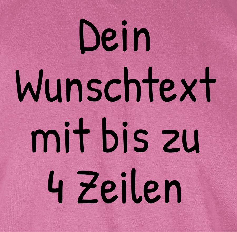 Shirtracer Wunschdruck Text Namen Shirts & Mehr Shirtracer
