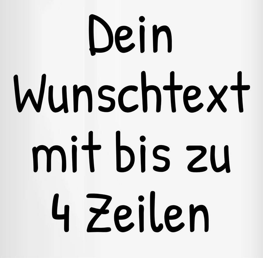 Shirtracer Wunschdruck Text Namen Shirts & Mehr Shirtracer