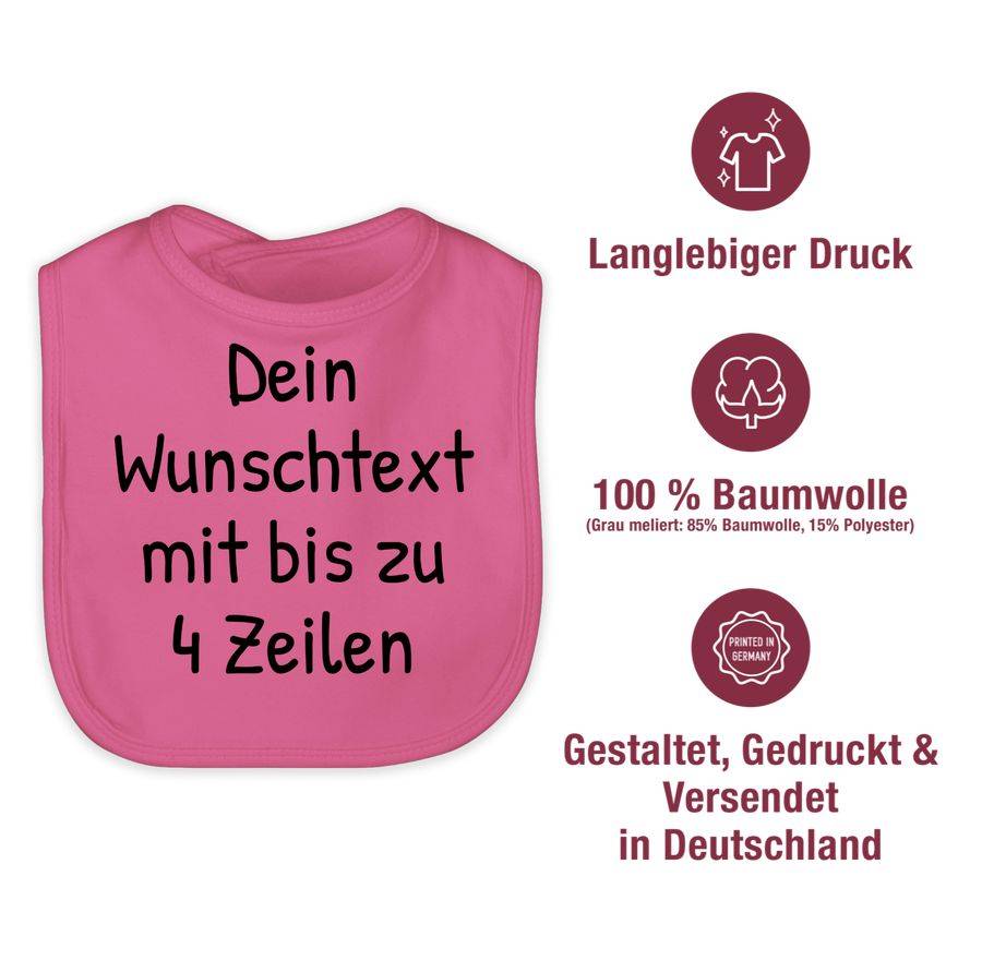 Shirtracer Wunschdruck Text Namen Shirts & Mehr Shirtracer