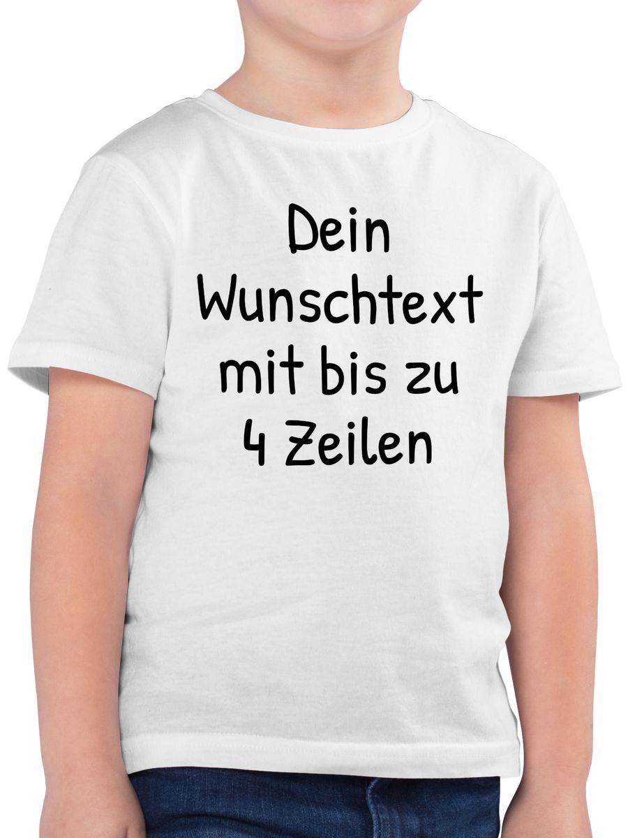 Shirtracer Wunschdruck Text Namen Shirts & Mehr Shirtracer