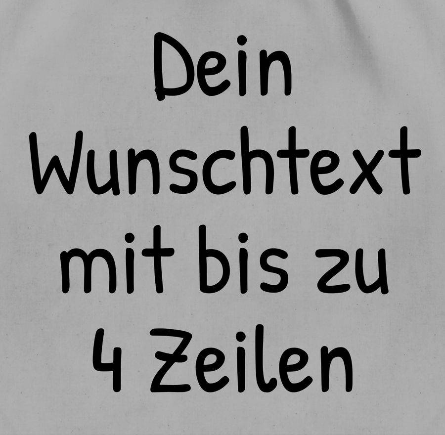 Shirtracer Wunschdruck Text Namen Shirts & Mehr Shirtracer