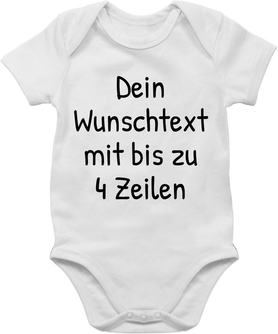 Shirtracer Wunschdruck Text Namen Shirts & Mehr Shirtracer