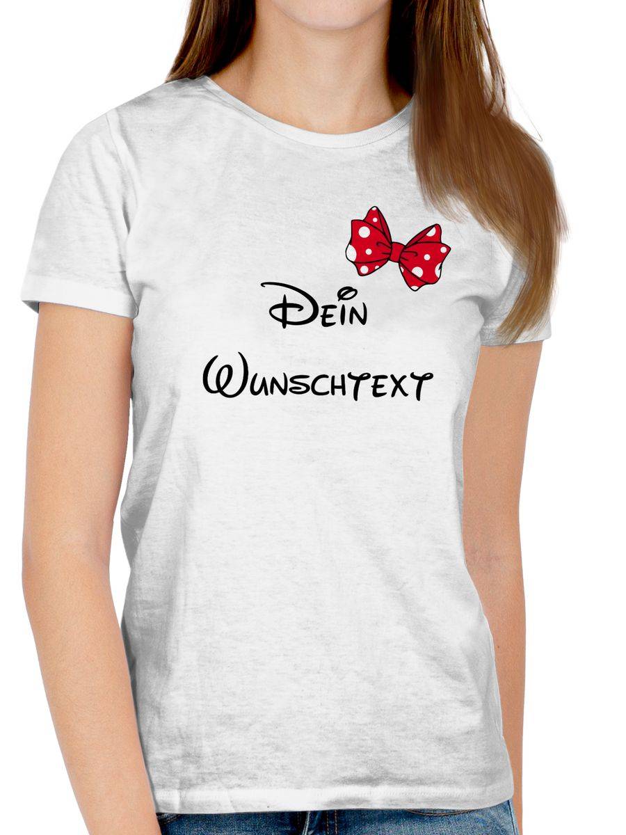 Shirtracer Wunschtext Schleife Shirts & Mehr Shirtracer