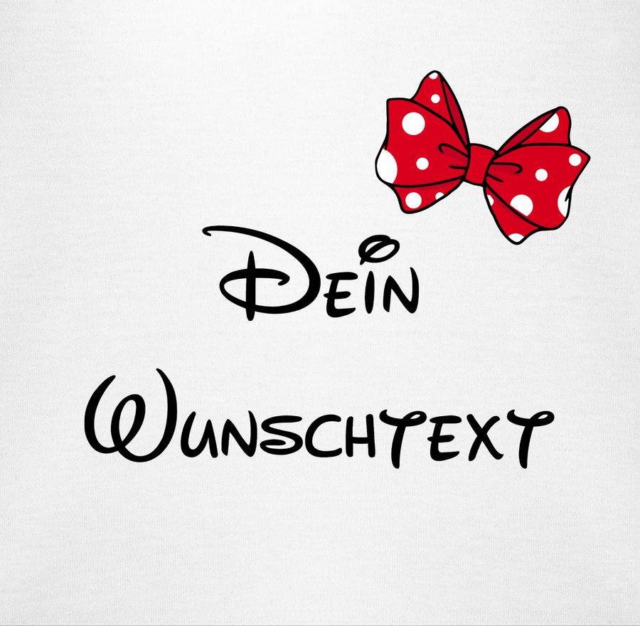 Shirtracer Wunschtext Schleife Shirts & Mehr Shirtracer