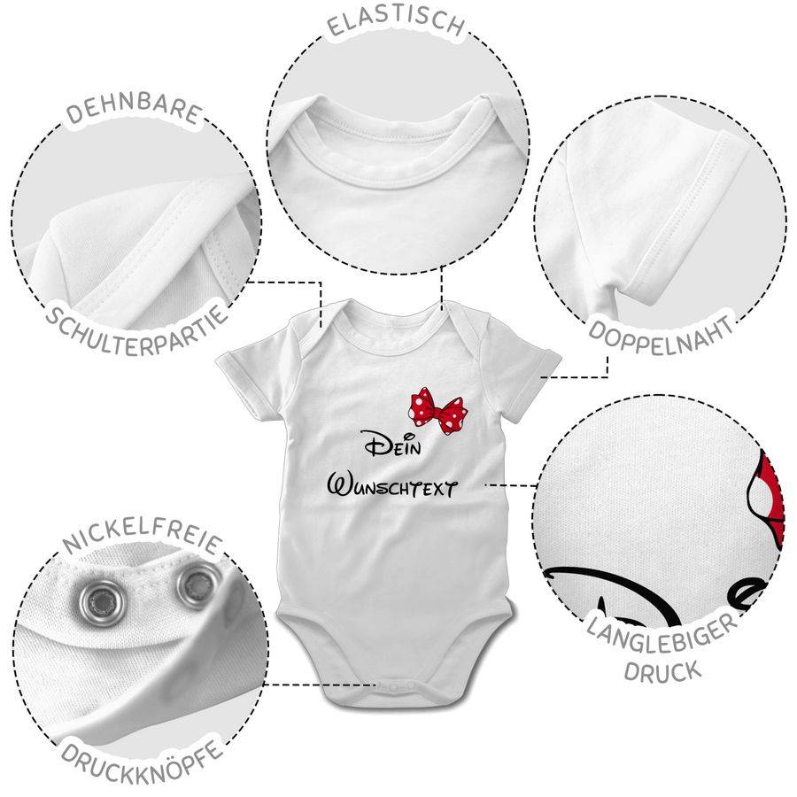 Shirtracer Wunschtext Schleife Shirts & Mehr Shirtracer