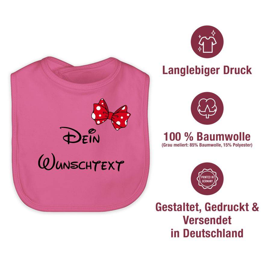 Shirtracer Wunschtext Schleife Shirts & Mehr Shirtracer