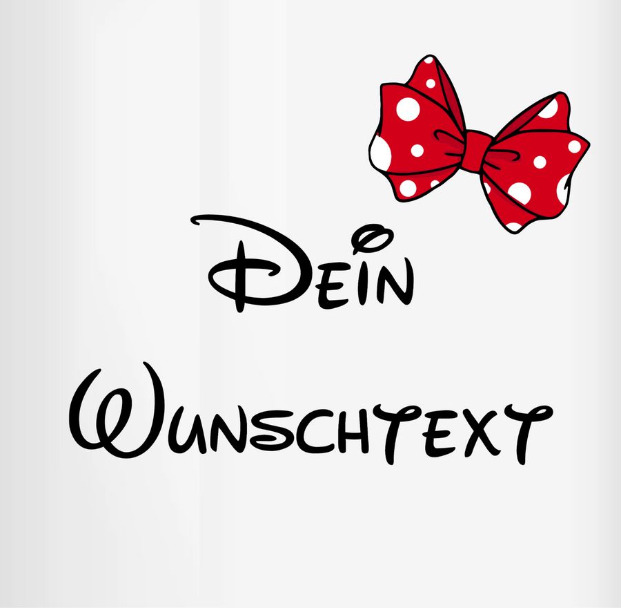 Shirtracer Wunschtext Schleife Shirts & Mehr Shirtracer