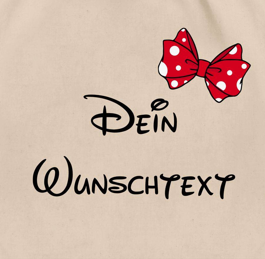 Shirtracer Wunschtext Schleife Shirts & Mehr Shirtracer