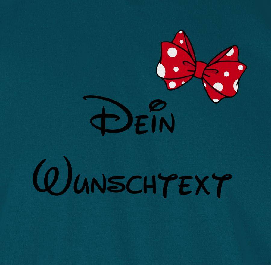 Shirtracer Wunschtext Schleife Shirts & Mehr Shirtracer